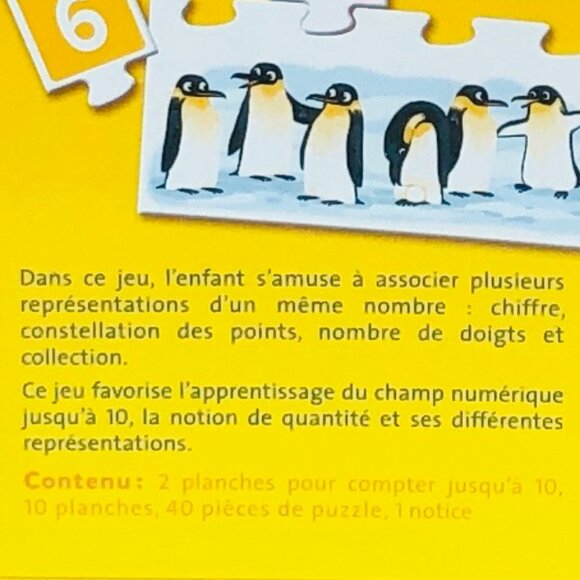 New Sealed Ravensburger Game Jeu1,2,3 (learn to count game) French - Picture 12 of 13